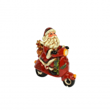 Babbo Natale su Moto 20 cm